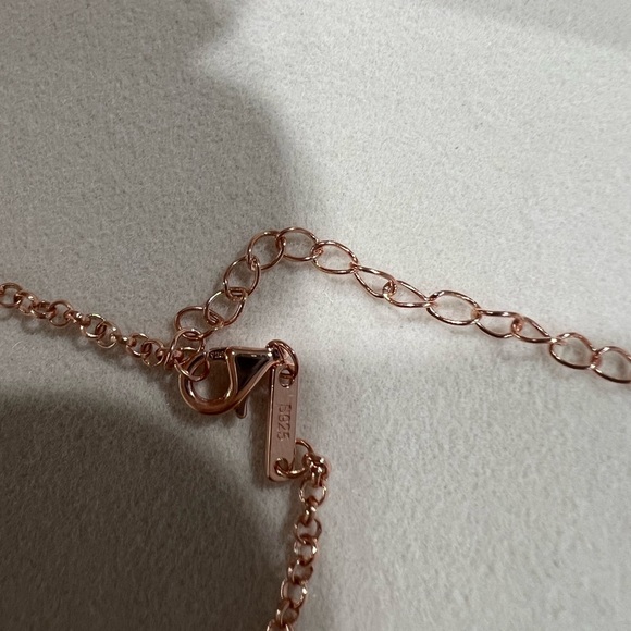 Infinity charm bracelet moissanite - Picture 10 of 14